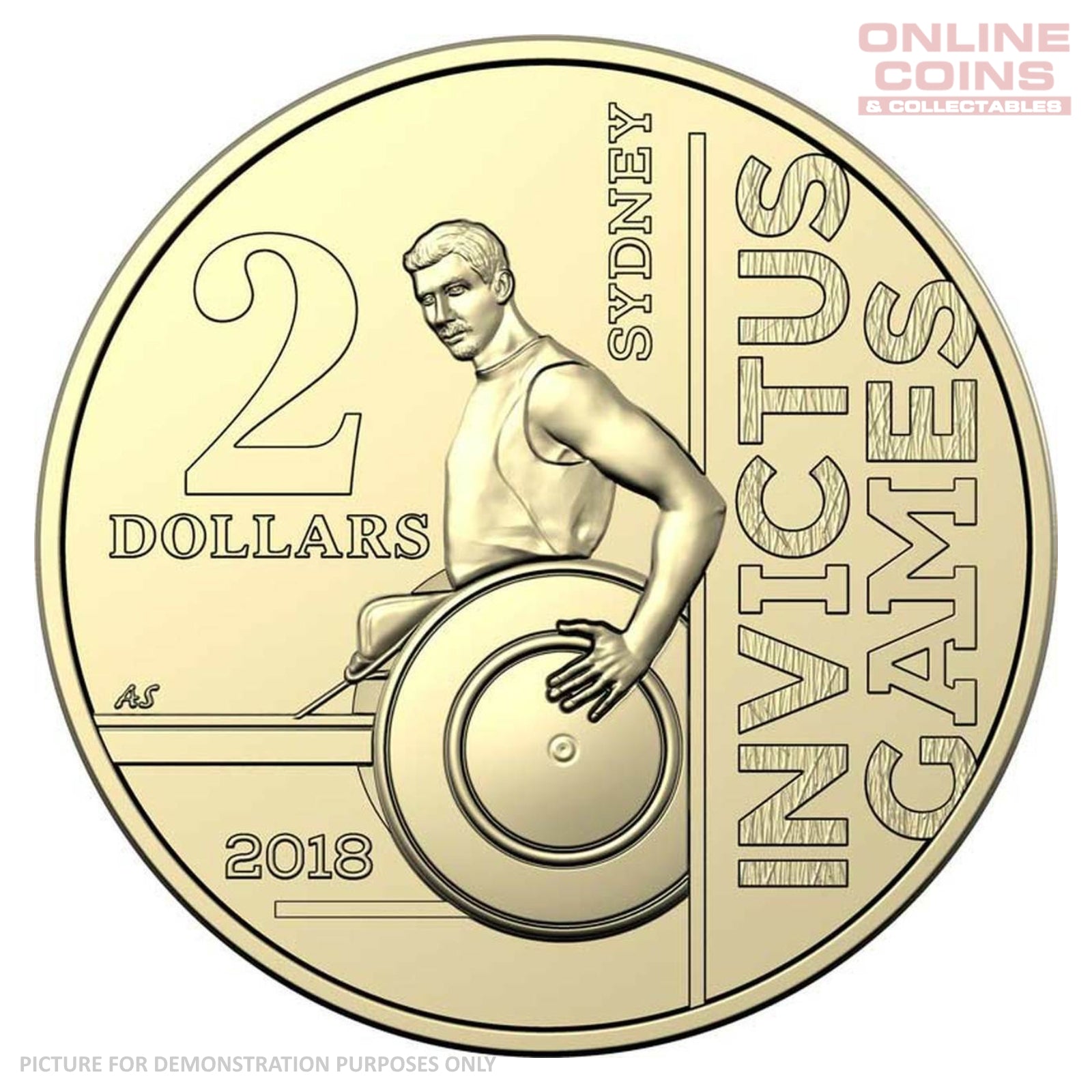 2018 $2 Circulating Loose Coin - Invictus Games – Online Coins and  Collectables