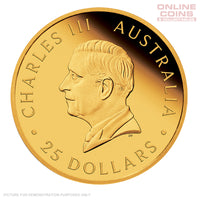 2025 Perth Mint Australian Kangaroo 1/4oz Gold Proof Coin