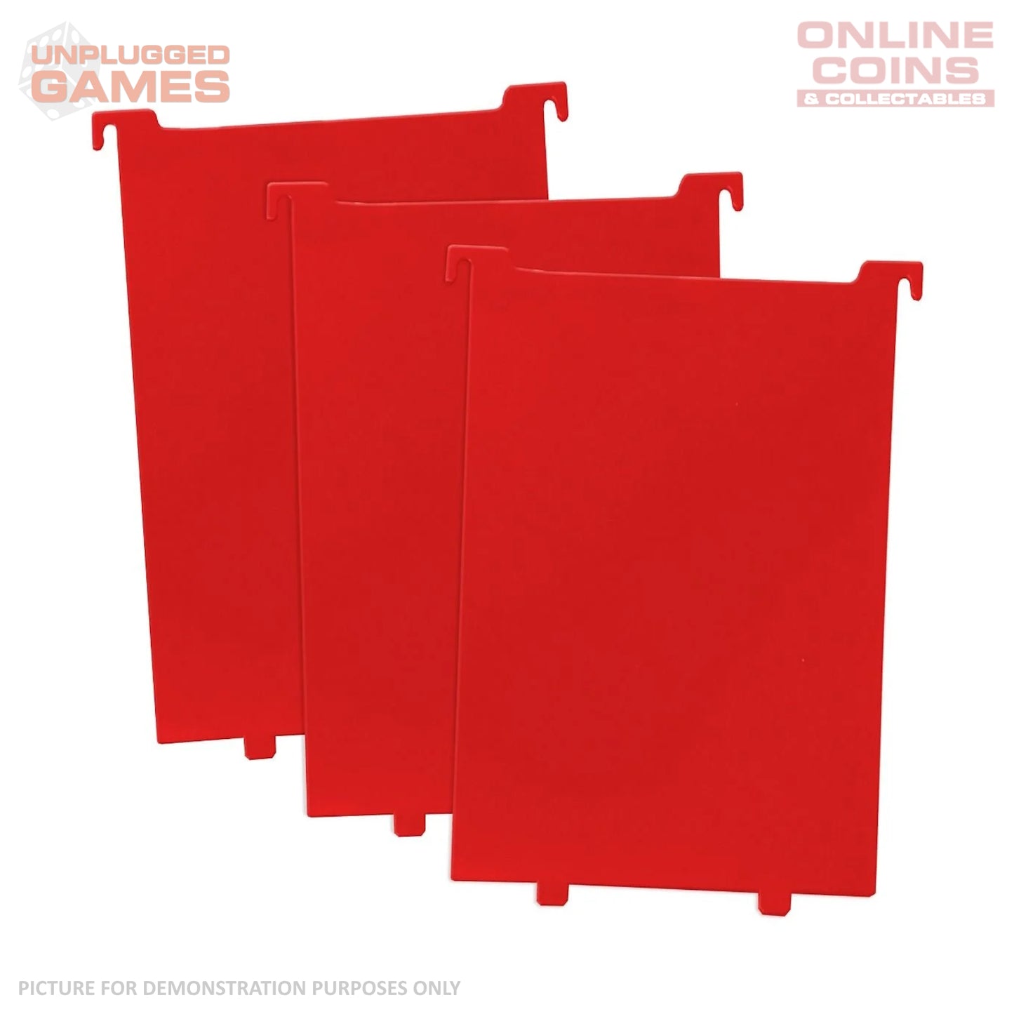 BCW Comic Book Bin Partitions - Red