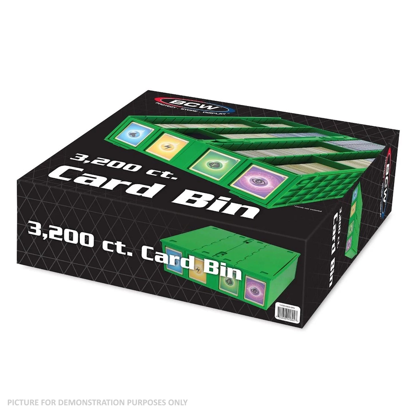 BCW Collectible Card Bin 3200 - GREEN