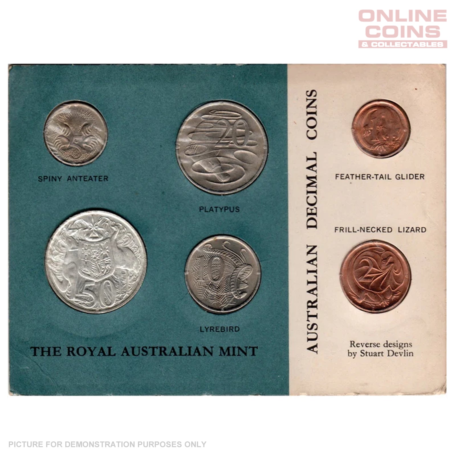 1966 Six Coin Uncirculated Year Set – Online Coins and Collectables