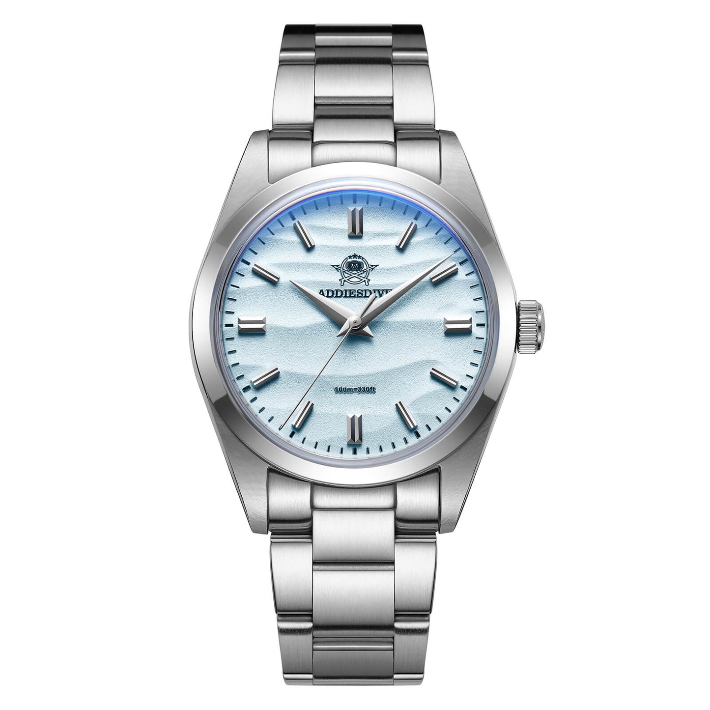 ADDIESDIVE AD2030 36mm Quartz Watch - Blue Dial