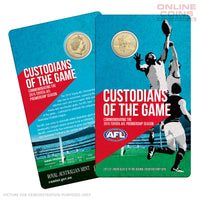 2015 $1 'M' Counterstamp Uncirculated Carded Coin - AFL Premiership Season