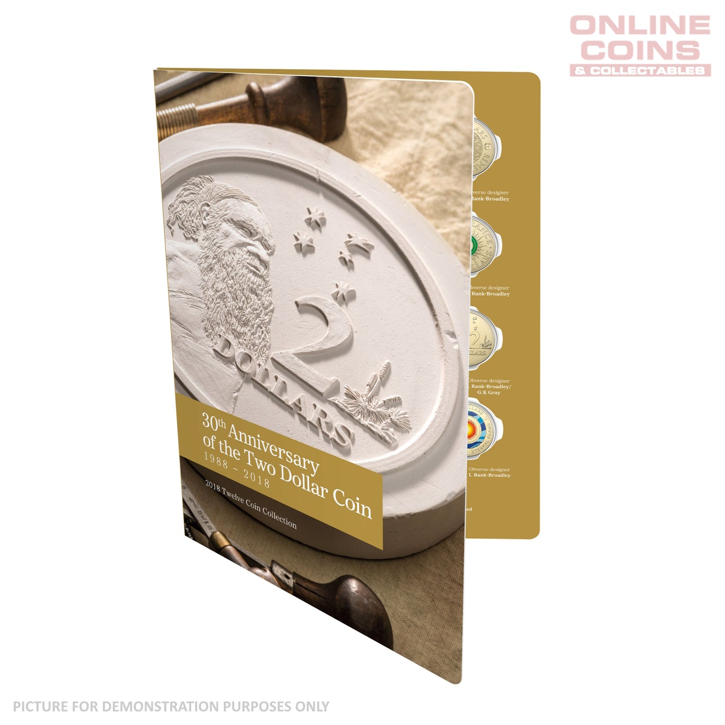 2018 $2 AlBr Twelve Uncirculated Coin Set - 30th Anniversary