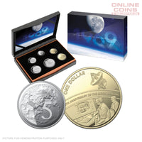 2019 Royal Australian Mint Six Coin PROOF Year Set - 30th Anniversary of the Moon Landing