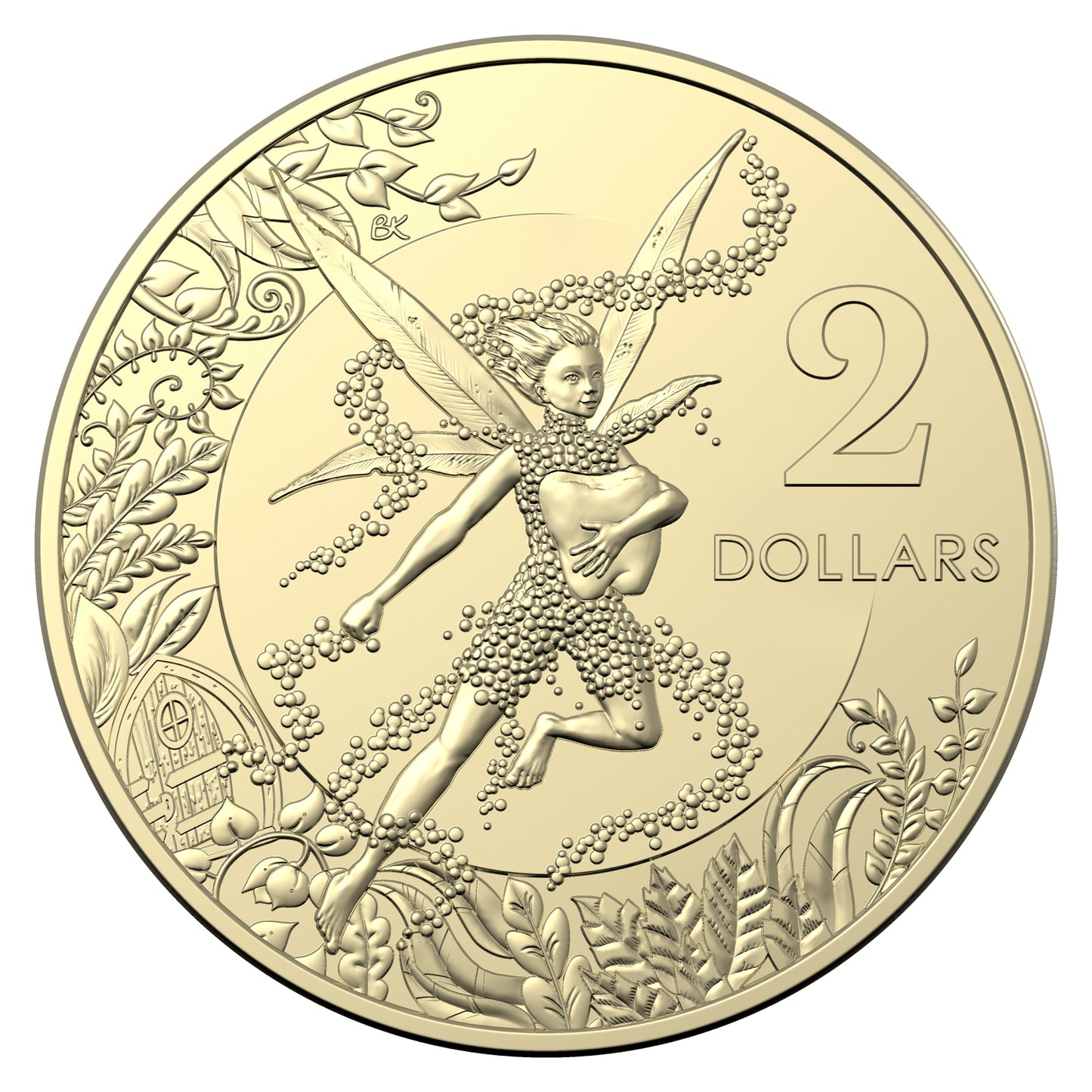 2020 $2 AlBr Uncirculated Carded Coin - Tooth Fairy