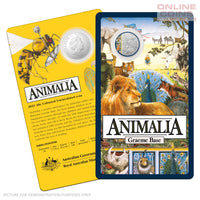 2021 20c CuNi Coloured Uncirculated Carded Coin - 35th Anniversary Of Animalia