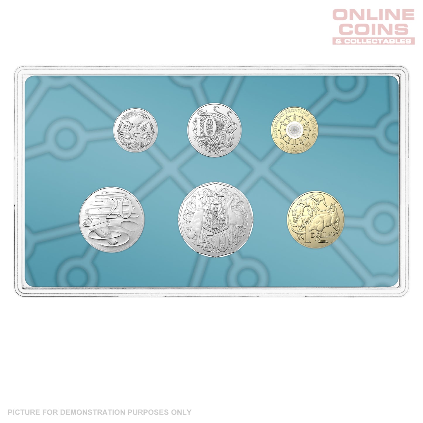 2022 Six Coin Uncirculated Year Set - Frontline Workers