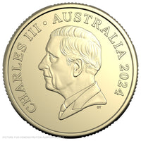 2024 Royal Australian Mint King Charles III Obverse - Uncirculated LOOSE $2 Coin From RAM Set