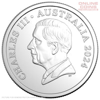 2024 Royal Australian Mint King Charles III Obverse - Uncirculated LOOSE 10c Coin From RAM Roll