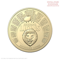 AFL 2024 $1 Uncirculated Coin - Brisbane Lions (Damaged)