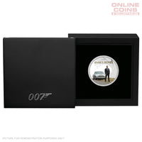 2024 Perth Mint 1oz Silver Proof Coloured Coin -James Bond Daniel Craig