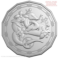 2025 RAM 50c Tetradecagon Coin in Card - Year Of The Snake