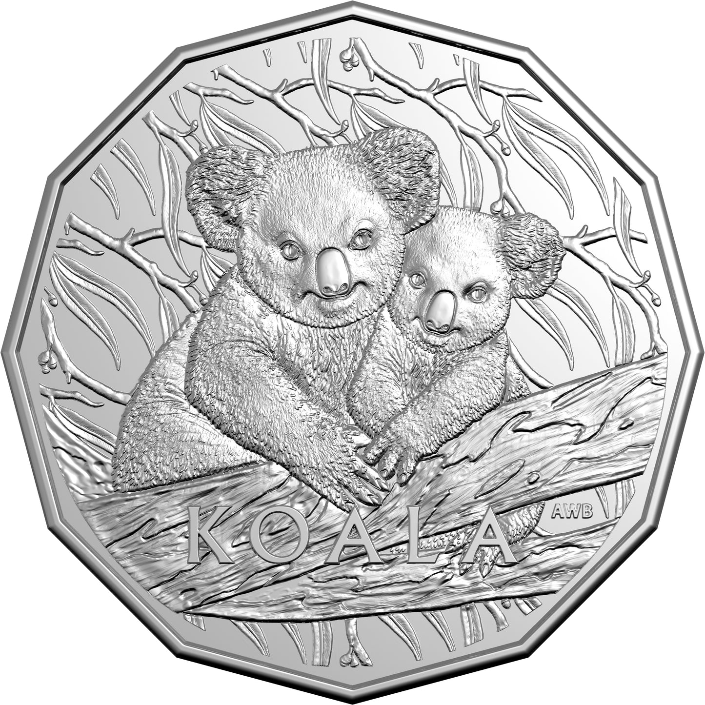 2025 50c Uncirculated Carded Coin - Koala Series