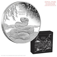 2025 Perth Mint 1/2oz Silver Proof Coin - Year of the Snake - Lunar Series III