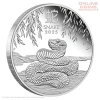 2025 Perth Mint 1/2oz Silver Proof Coin - Year of the Snake - Lunar Series III