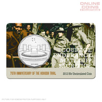 2012 Royal Australian Mint - Kokoda 70th Anniversary - Uncirculated 50c Carded Coins