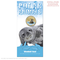 2013 $1 AlBr Uncirculated Carded Coin - Polar Animals Series - Weddell Seal