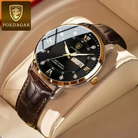 POEDAGAR 836 Gents Watch - TEMU2U