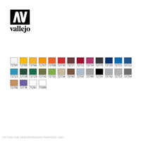 Vallejo Basic Game Air - Colours set & Airbrush (28 Colour Plastic Case)