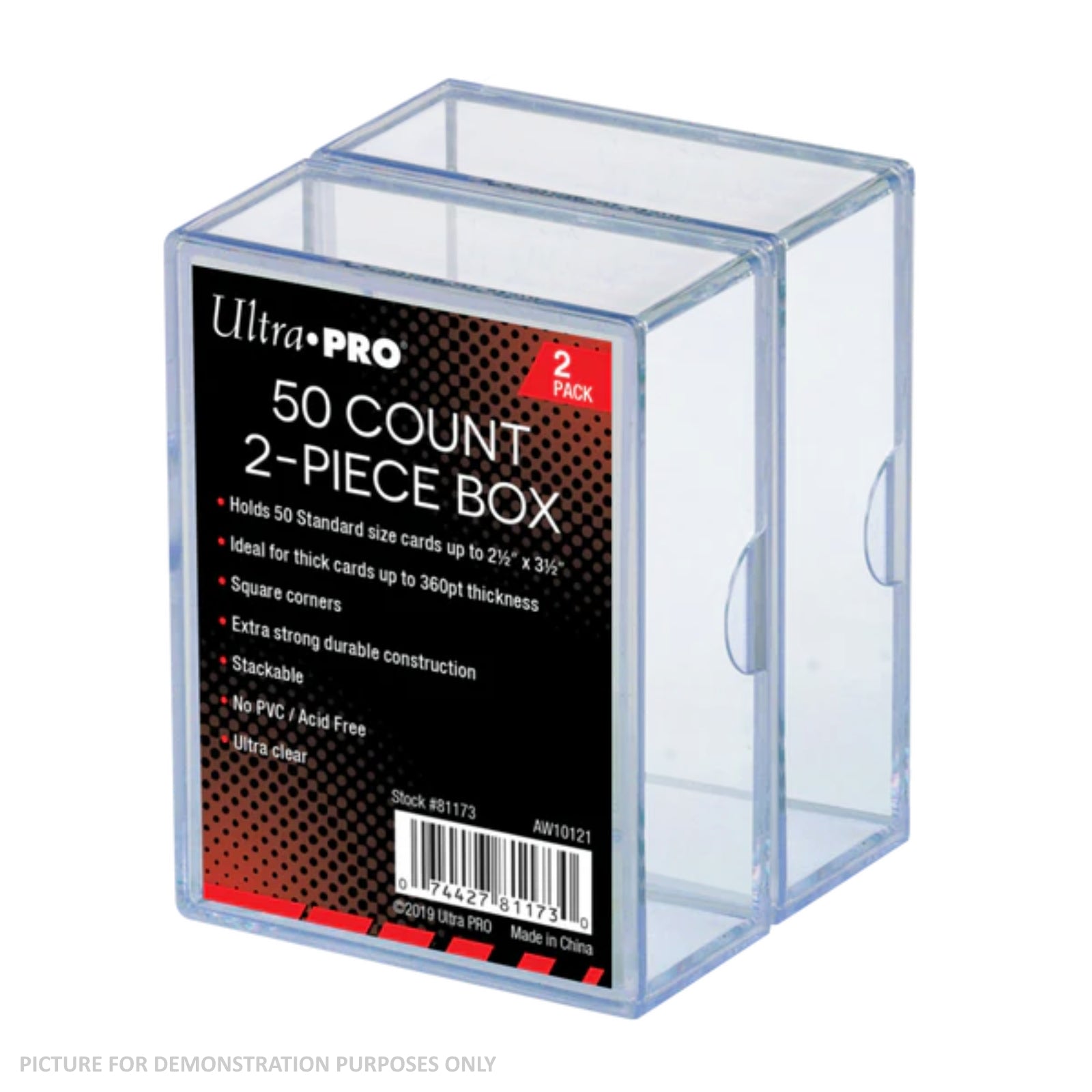 Ultra Pro 50Ct Plastic Storage Box