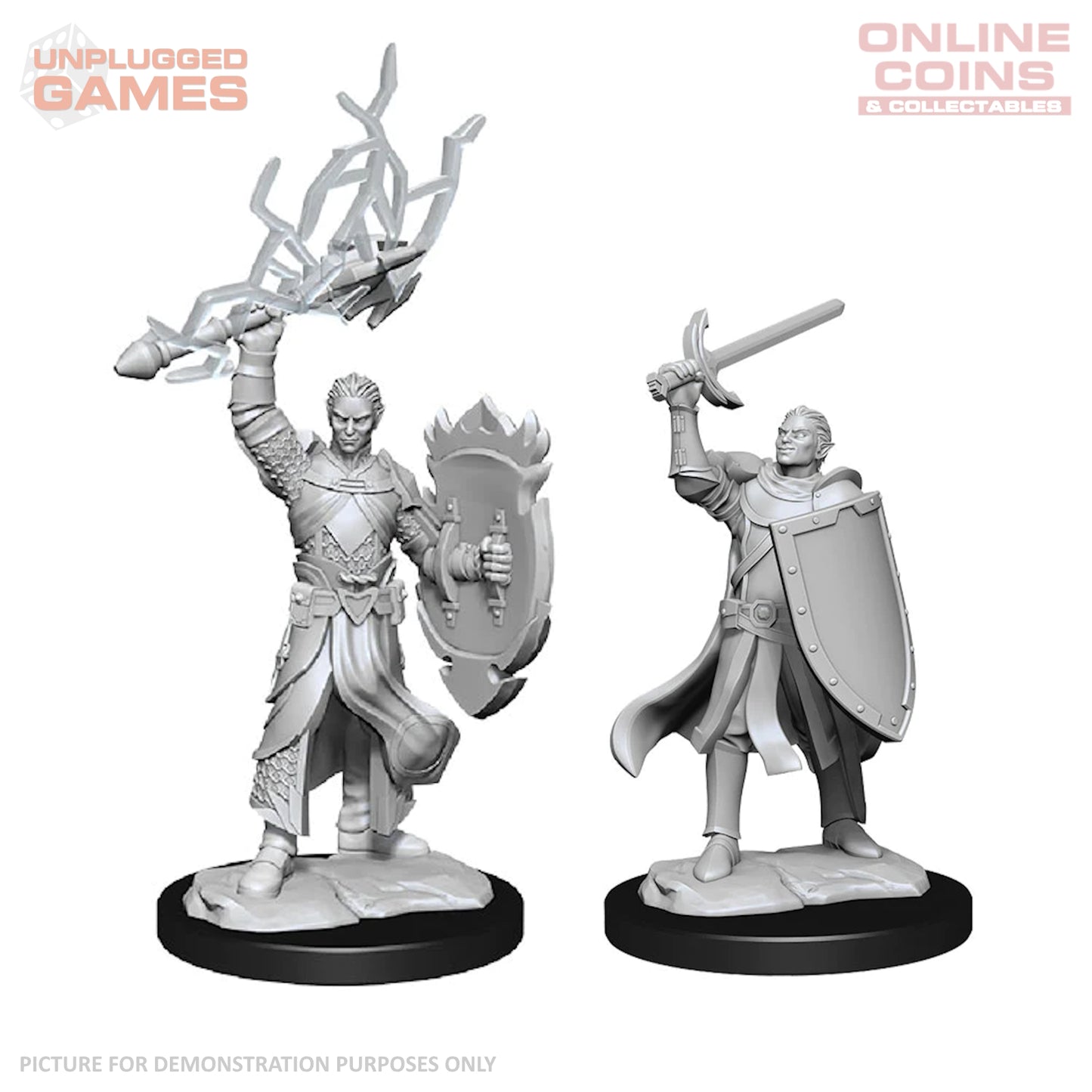 Dungeons & Dragons Nolzurs Marvelous Unpainted Miniatures - Half-Elf Paladin