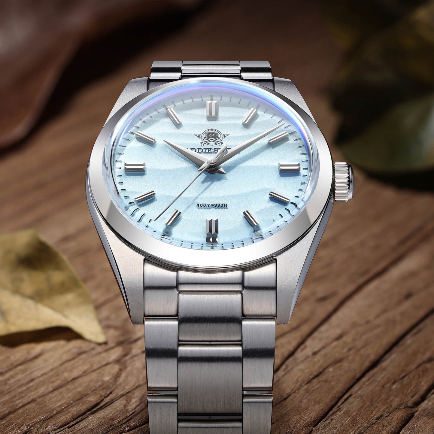 ADDIESDIVE AD2030 36mm Quartz Watch - Blue Dial