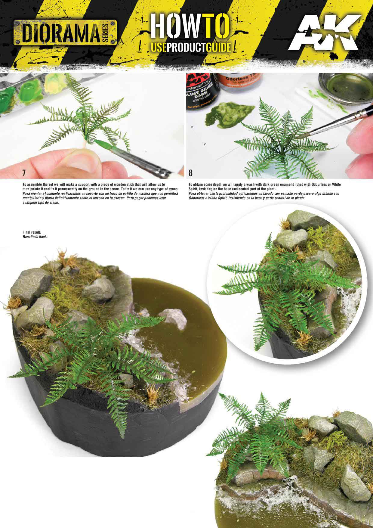 AK Interactive - Vegetation - Fern (1/32 and 1/35)