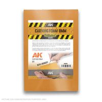 AK Interactive - Carving Foam 8mm A4 Size