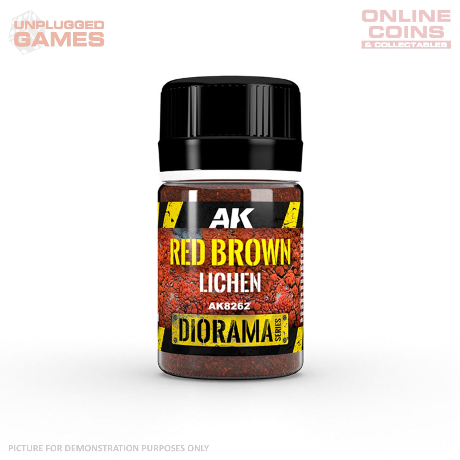 AK Interactive - Textures - Red Brown Lichen 35ml