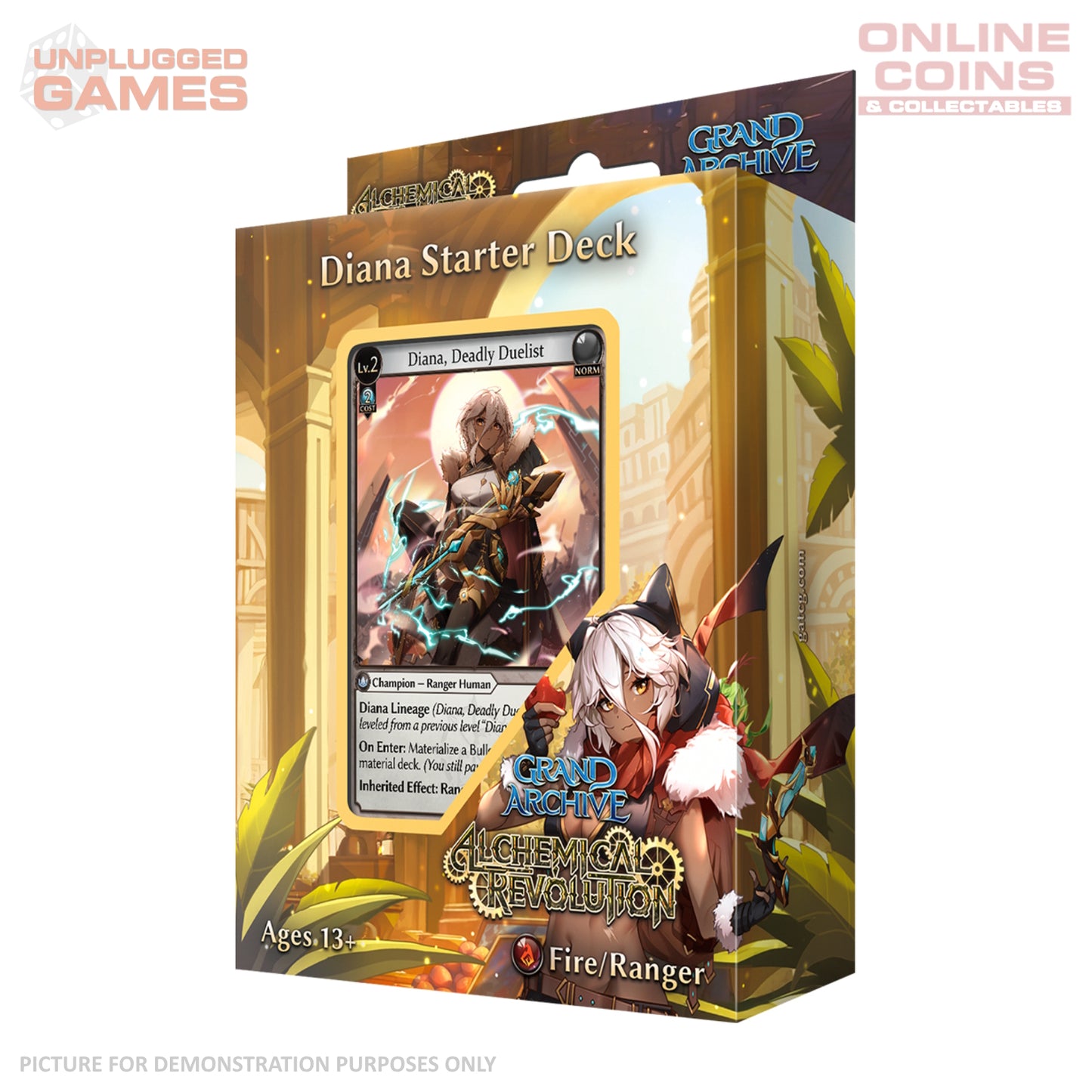 Grand Archive TCG - Alchemical Revolution - Starter DECK Diana