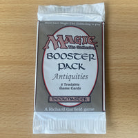 Magic the Gathering - Antiquities SEALED Booster PACK in Ultra Pro Booster Pack One Touch