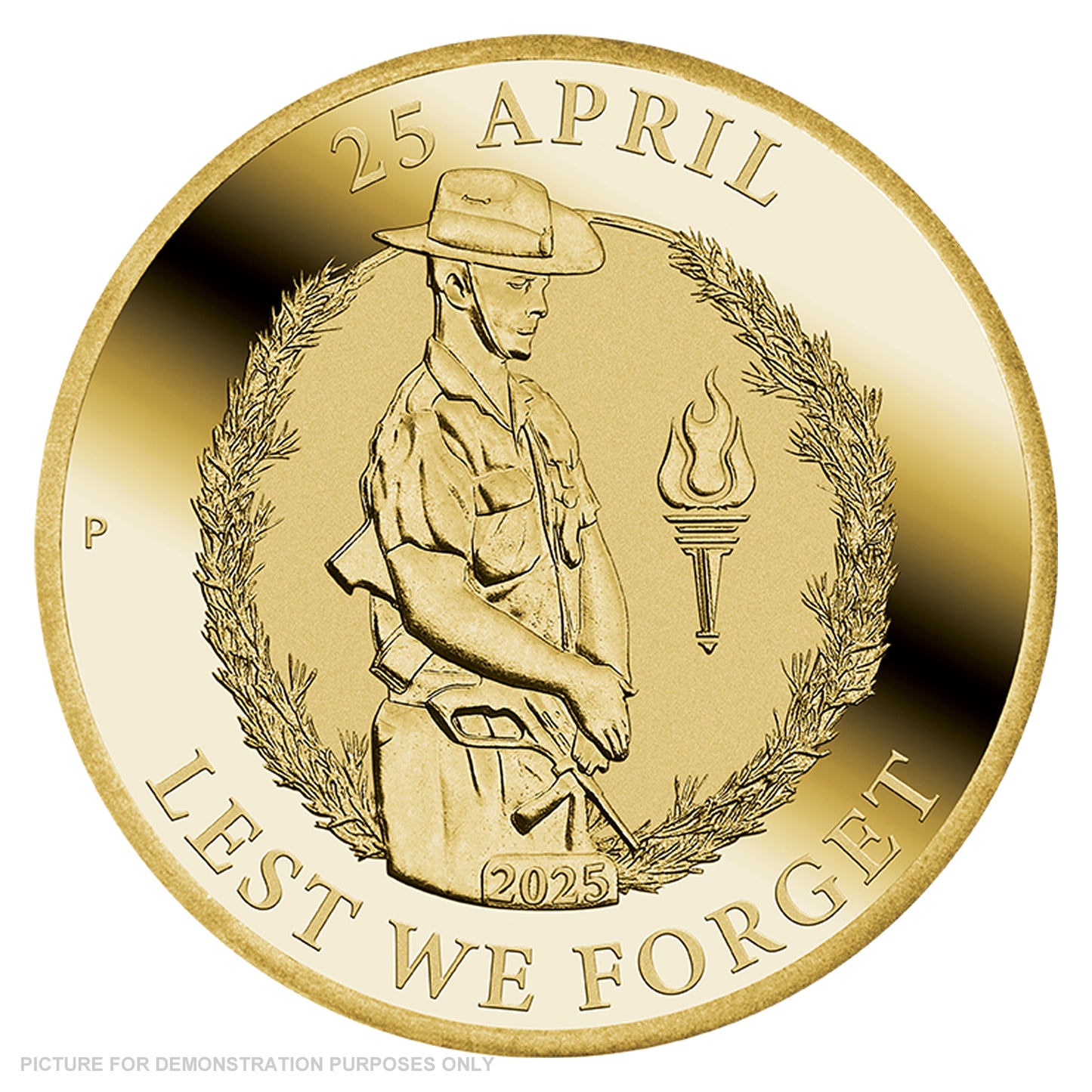 2025 Perth Mint ANZAC Day Coin in Card