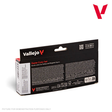 Vallejo Game Colour - Metallic colours 8 Colour Set