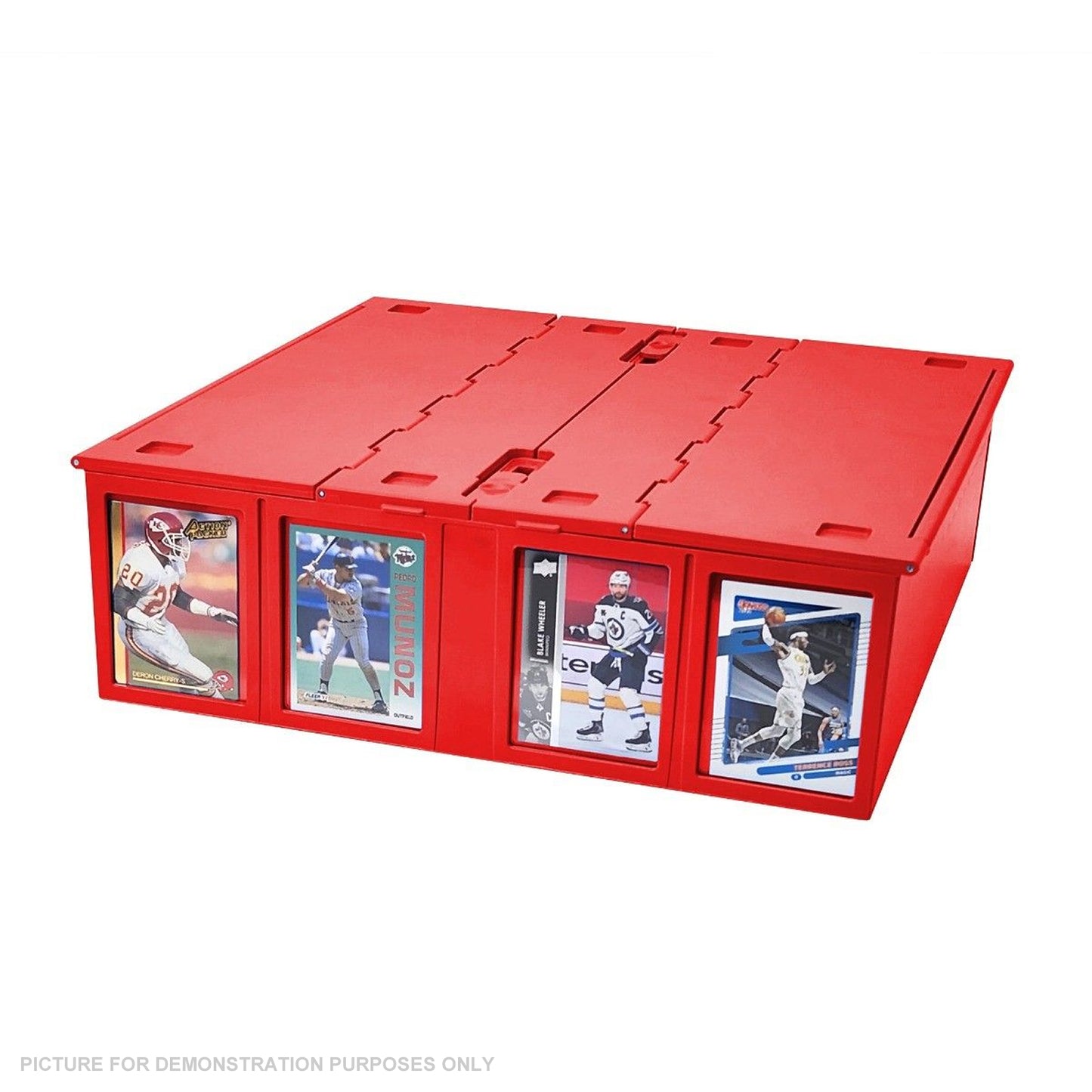 BCW Collectable Card Bin 3200 Count - RED