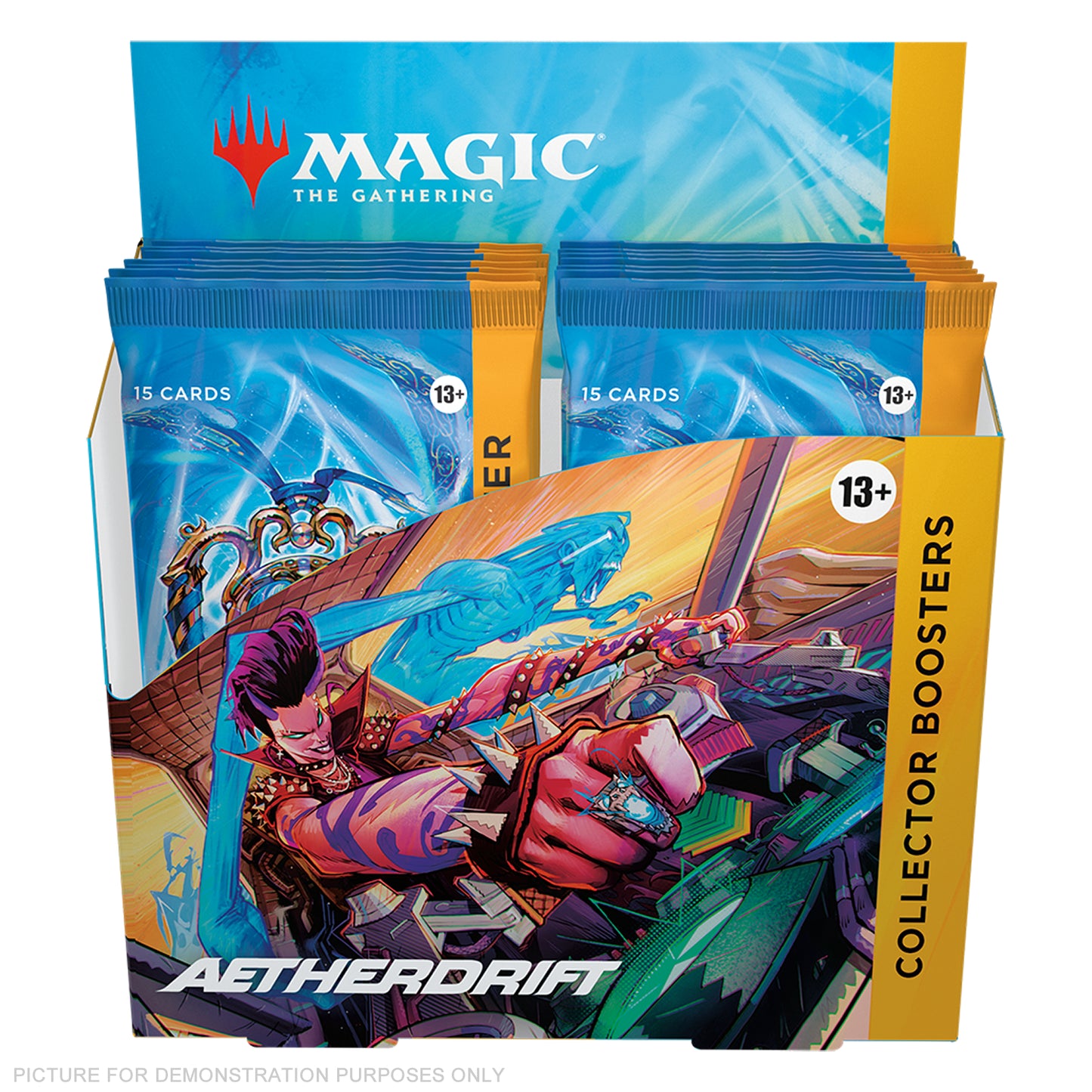 Magic: the Gathering - Aetherdrift Collector Boosters - Sealed Box of 12 Packs - PRE ORDER