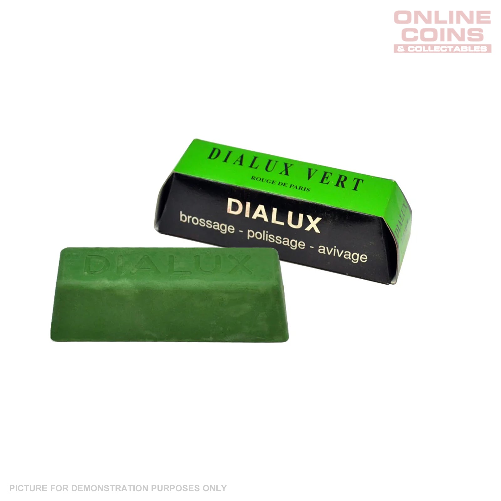 DIALUX Premium Polishing Compound - GREEN - Fine Buffing of very hard alloys