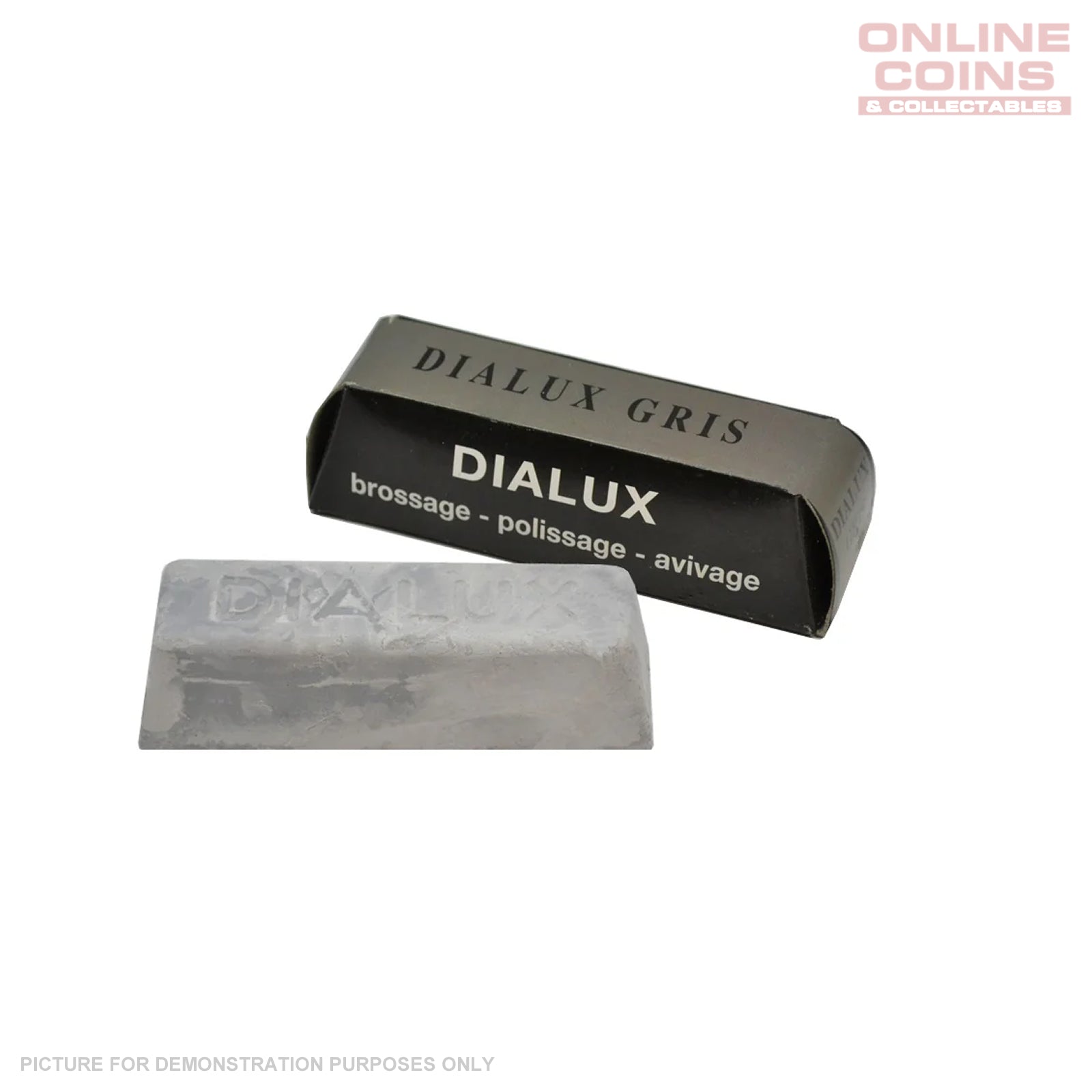 DIALUX Premium Polishing Compound - GREY - Fine polishing of stainless steel