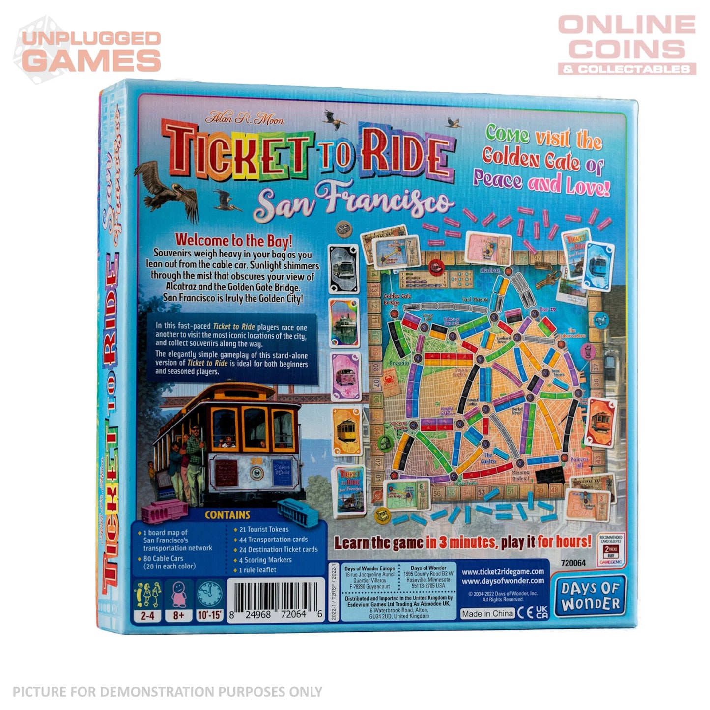 Ticket to Ride - San Francisco