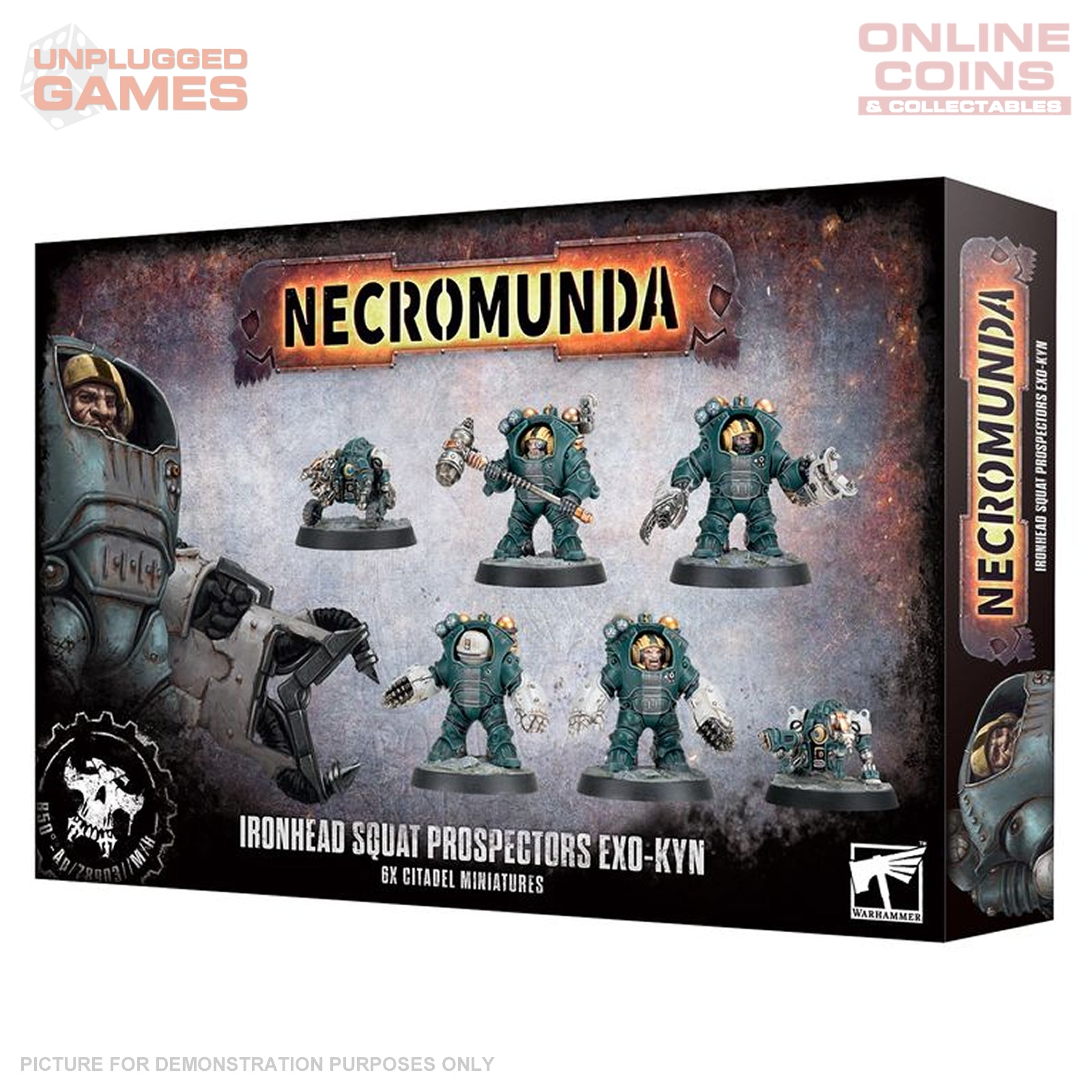 Necromunda - Ironhead Squat Prospectors Exo-kyn