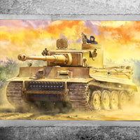 Forces of Valor Model Kit - 1:72 German Tiger I Tank - Tunisia Spring 1943