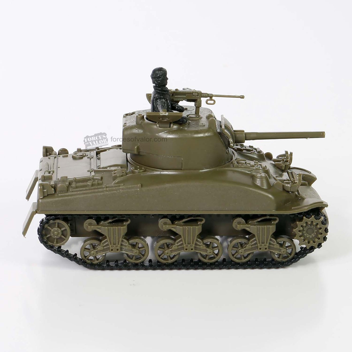 Forces of Valor Model Kit - 1:72 U.S. M4A1 Sherman Tank - France, August, 1944