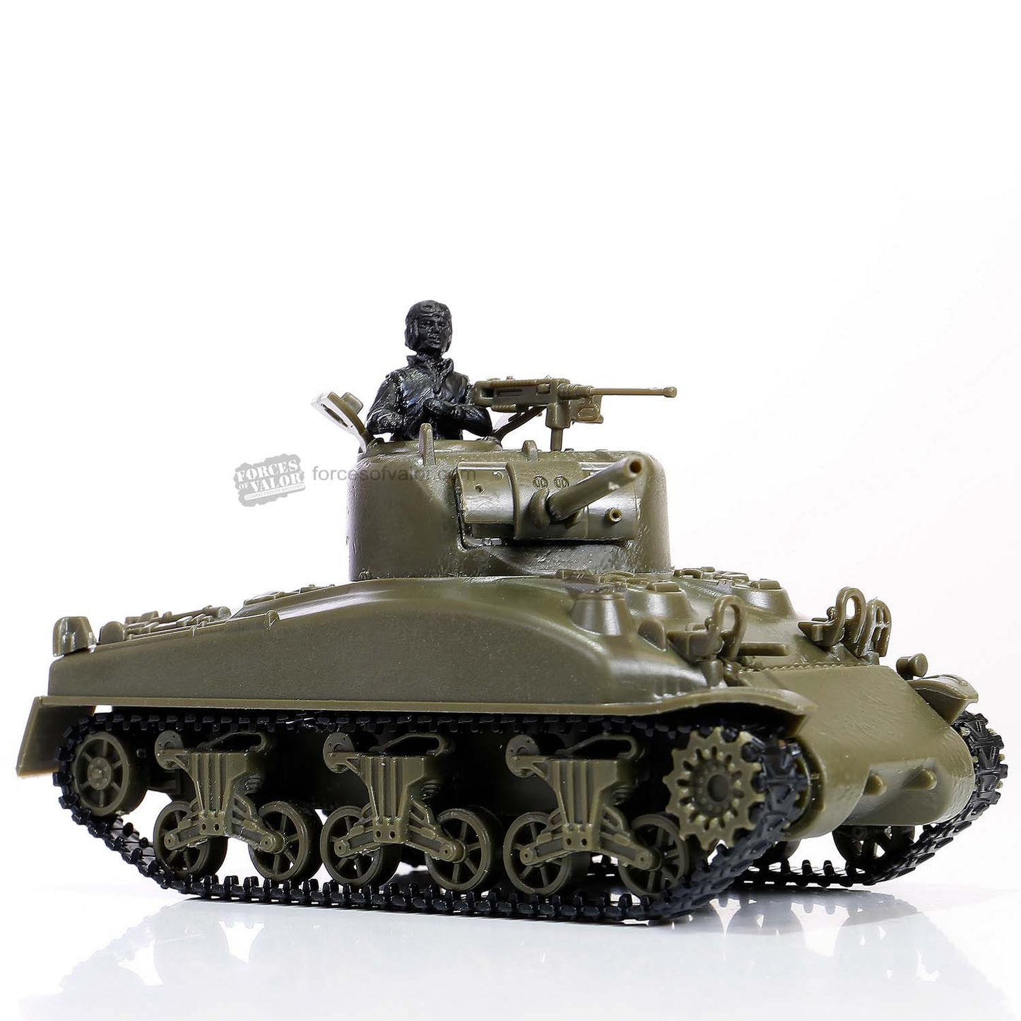 Forces of Valor Model Kit - 1:72 U.S. M4A1 Sherman Tank - France, August, 1944