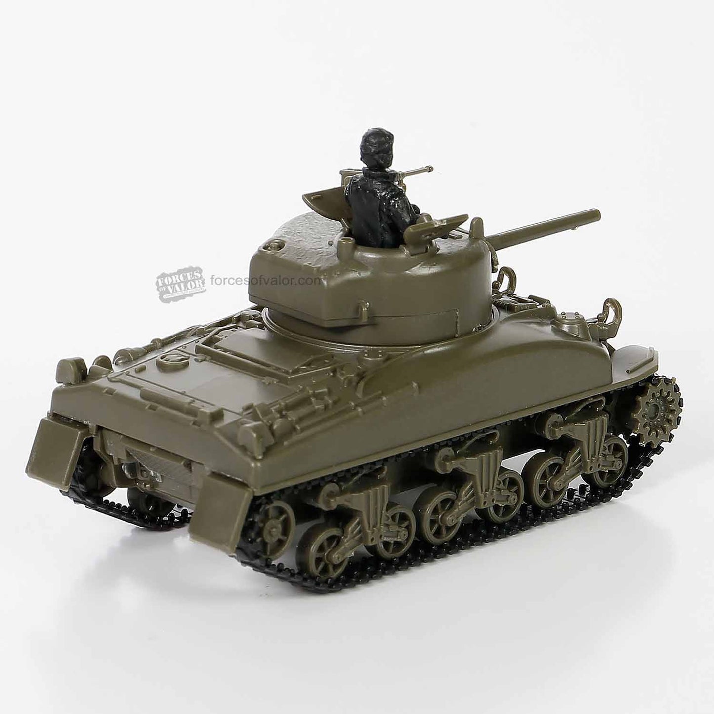 Forces of Valor Model Kit - 1:72 U.S. M4A1 Sherman Tank - France, August, 1944