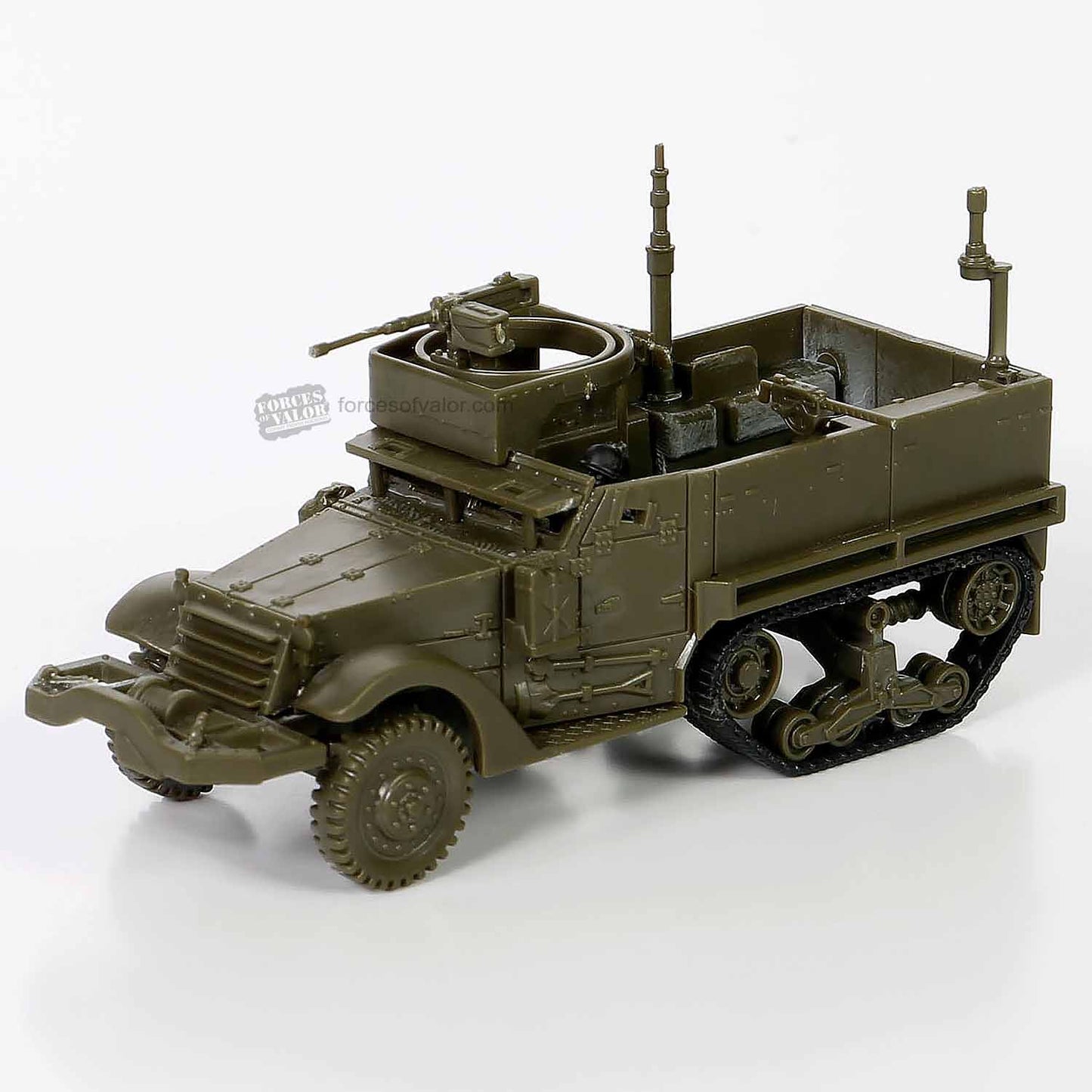 Forces of Valor Model Kit - 1:72 U.S. M3A1 Half-track - Normandy, 1944