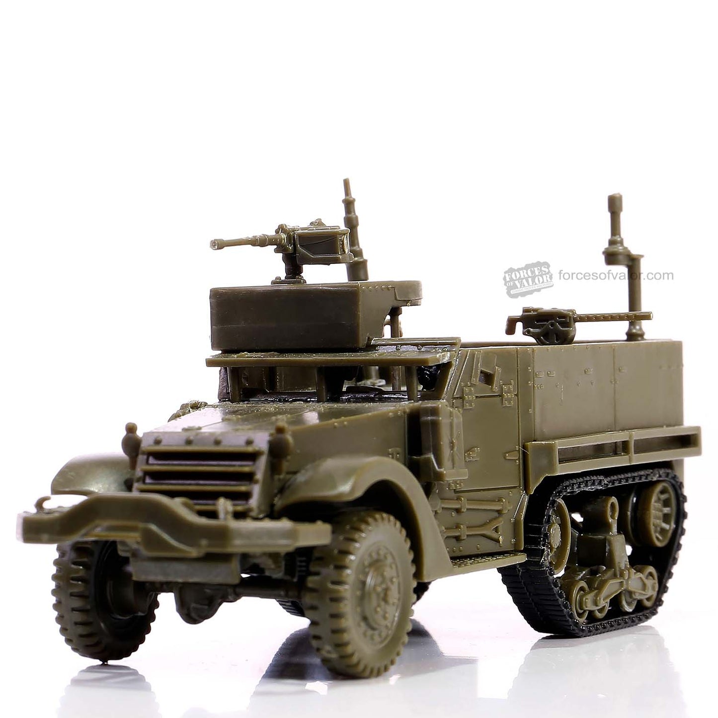 Forces of Valor Model Kit - 1:72 U.S. M3A1 Half-track - Normandy, 1944