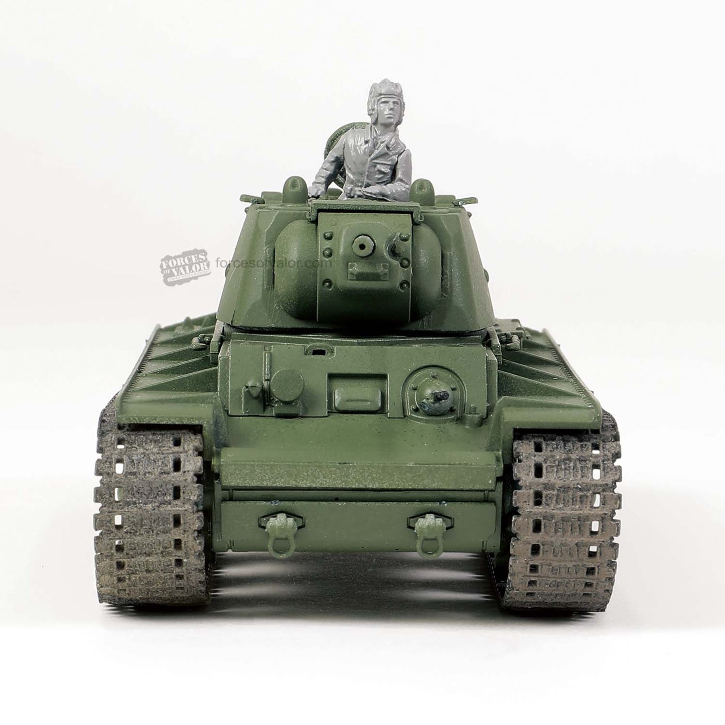 Forces of Valor Model Kit - 1:72 Russian Heavy Tank KV-1 Tank, Model 1941 (Reinforced welded turret)