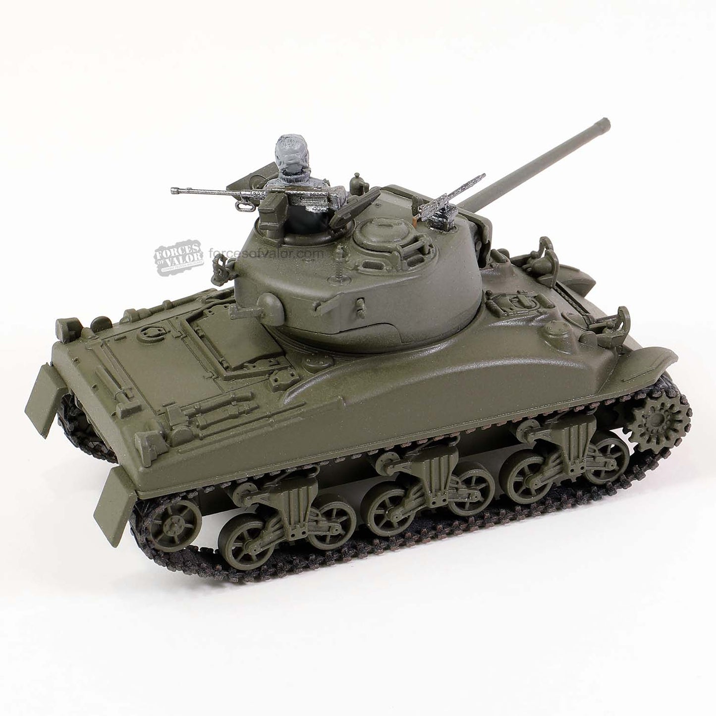 Forces of Valor Model Kit - 1:72 U.S. Sherman M4A1 (76) Tank