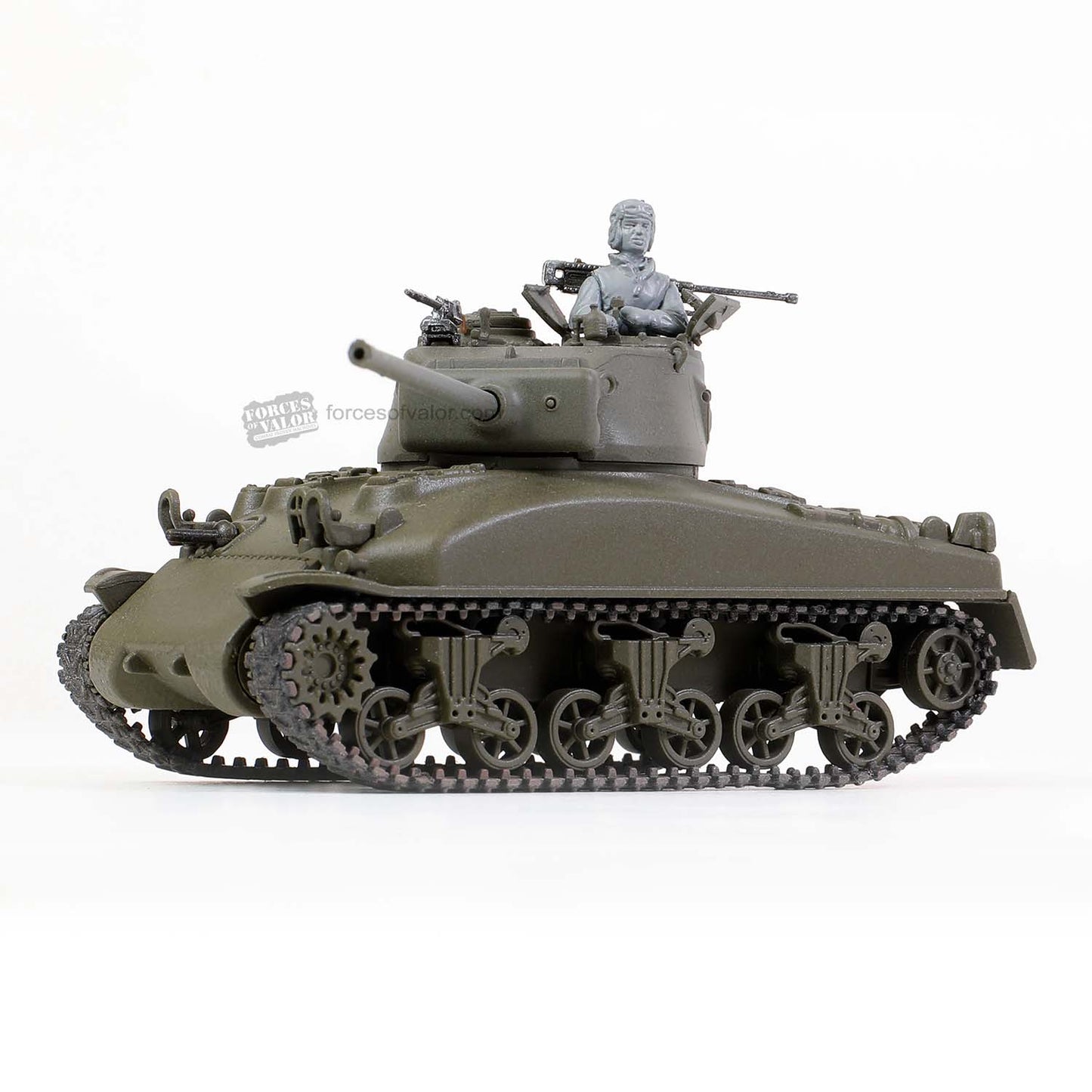 Forces of Valor Model Kit - 1:72 U.S. Sherman M4A1 (76) Tank