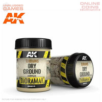 AK Interactive - Dioramas - Terrains Dry Ground 250ml